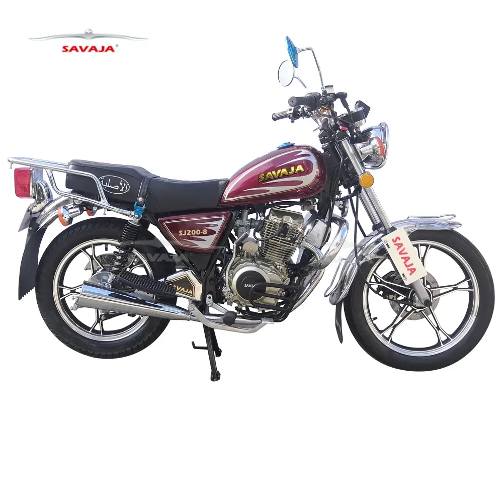 ALBAHAR SANIA ZHUJIANG BAOTIAN FYM GALAXY 125CC 150CC 200C GN มอเตอร์ไซค์สำหรับตลาดเยเมน SAVAJA SJ150-8 SJ125-8