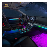 Luz Ambiental para Auto K4plus Car Symphony, Iluminación Multifuncional Fácil de Instalar, Control por Aplicación, Interruptor y Voz