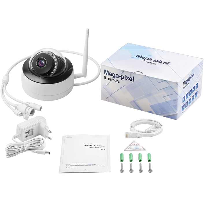 Network Security AP Mode  Humanoid Detection 2.0 Megapixel HD IP Camera