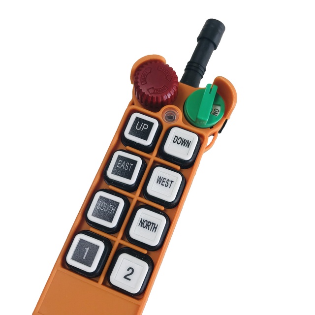 F24-8D Industrial Wireless Remote Control Power Switch Waterproof with Fixed Code for Telecrane Radio