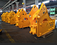 Brise-roche hydraulique MONDE avec moteur pour excavatrice de 1 à 30 tonnes, type silencieux