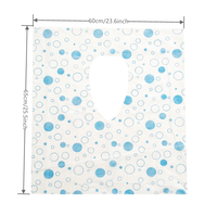 Tapis de siège de sol de toilette jetable antidérapant/couverture de siège de toilette jetable écologique/feuille de sol de toilette jetable