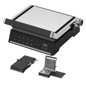 Aifa SKD CKD OEM 2000W גריל מנגל להסרה גריל מגע מקצועי מכונת סנדוויץ' חשמלית צור קשר עם גריל פניני עיתונות - Product Image 3