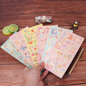 Fée <span class=keywords><strong>princesse</strong></span> série autocollant papier Scrapbooking autocollants enfants cahier Skateboard fête décoration 1 feuille/paquet - Product Image 3