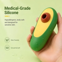 China-producten-kopen Schattig fruitvormig clitorisstimulator seksspeeltje doos zuigende borsten vibratie voor vrouwen volwassenen persoonlijke massager