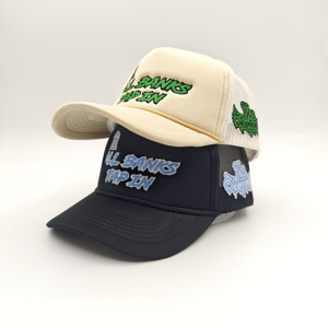 Gorra Trucker de Espuma Estilo OTTO Vintage, Bordado de Logotipo Personalizado, Alta Calidad OEM, MOQ Bajo, 5 Paneles, Malla Trasera, Cierre a Presión, para Hombre - Product Image 2