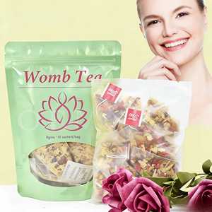 Tisane Chauffante Utérine OEM aux Herbes : Rose, Dattes Rouges, Gingembre, Dong Quai, Goji Bio – Soutien Santé Féminine – 10 Sachets de 8g Chacun – Boîte - Product Image 4