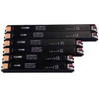 Alimentation électrique pour bande LED 60W AC 100-220V DC 24V, connexion rapide, driver LED pour éclairage décoratif, signalisation, modules LED