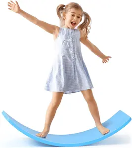 Wooden Wobble Balance Board For Kids Wobble Board Wooden Toys For Toddlers And Balance Board For Trainer