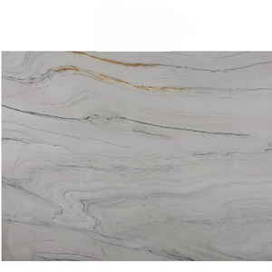 <b>Hot</b> Slab Light Transmitting Luxury <b>Stone</b> White Marble Slabs Quartzite Macaubas Fantasy - Product Image 1