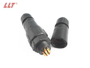 M14 ip67 ip68 водонепроницаемый разъем для лампы 2 3 <span class=keywords><strong>4</strong></span> 5 6 7 8 штырьковых и гнездовых разъемов для сварки - Product Image 5