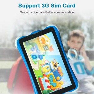 Aogo Trẻ Em Tìm Hiểu Giáo Dục Trẻ Em Máy Tính Bảng <span class=keywords><strong>Android</strong></span> 3G 7 Inch Trẻ Em Máy Tính Bảng Với Khe Cắm Thẻ Sim Trò Chơi Học Tập Giáo Dục Máy Tính Bảng - Product Image 4