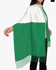 Bandera de Yemen, bufanda de invierno para mujer, manta suave y cálida, bufandas, bufanda de Pashmina con flecos - Product Image 2