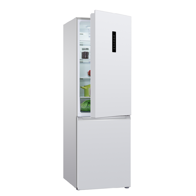 300liter Silver/white/inox Color Bottom-mounted No Frost Refrigerator for Home Kitchen Use