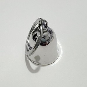 yunnique – pendentif en forme de cloche en acier inoxydable, en argent, noir et or, pour cadeau, accessoire de mode unisexe - Product Image 2