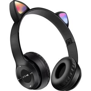 Auriculares Con Orejas De Gato Diadema Auriculares Led Cat Ear <span class=keywords><strong>Gaming</strong></span> On-ear & Over-ear Auriculares para niñas Yoga Viajes Senderismo - Product Image 1