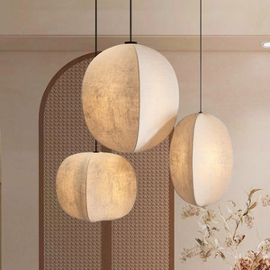 Stile giapponese Wabi Sabi lampadario Hotel B & B sala da pranzo soggiorno <span class=keywords><strong>camera</strong></span> da letto lampade studio - Product Image 4