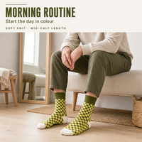 Chaussettes à motifs amusants, chaussettes rétro à motif vintage pour hommes et femmes, chaussettes à porter au quotidien