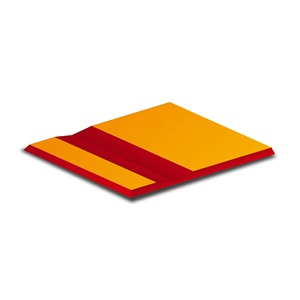 Youke thương hiệu ABS tấm đôi màu CNC khắc chải vàng bề mặt in ấn 1.3 mét độ dày cho văn bản khắc Hình dạng cắt - Product Image 6