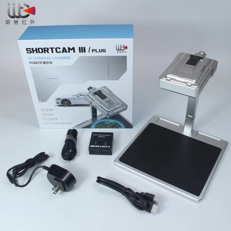 Smart тепловизор Shortcam-III: инструмент для ремонта печатных плат, 4K + тепловое соединение, WiFi/Type-C выход