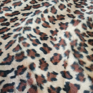Vải Polyester Spandex Siêu Mềm Thoải Mái In Họa Tiết Nhung Lông Thú Da Báo Thoải Mái Mẫu Miễn Phí - Product Image 2