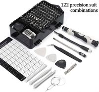 OEM 122 en 1 jeu de tournevis de précision Torx Phillips embouts hexagonaux tournevis magnétiques Kit pour PC téléphone portable outil à main de réparation