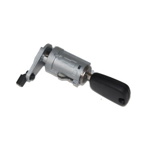 Pour <span class=keywords><strong>Peugeot</strong></span> Nouvelle 307, barillet de serrure de porte avant gauche de haute qualité, cylindre de serrure de voiture <span class=keywords><strong>antivol</strong></span> avec clé - Product Image 3