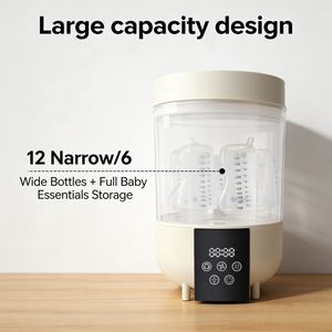 <span class=keywords><strong>Esterilizador</strong></span> y Secador de Biberones Premium OEM, <span class=keywords><strong>Esterilizador</strong></span> a Vapor Multifuncional de Gran Capacidad, Eléctrico Inteligente para Bebés, Niños y Niñas - Product Image 4
