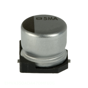 ตัวเก็บประจุแบบติดผิว (Surface Mount) รุ่น EMVA350ADA470MF60G ของแท้ ยี่ห้อ CAP ALUM ความจุ 47 ไมโครฟารัด 20% 35 โวลต์ - Product Image 1