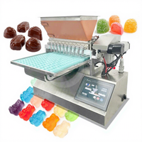 Machine de bureau pour la fabrication de bonbons mous multi-vitamines Chocolat Semi-Automatique Gelée de Fruit Gummy