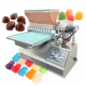 Multi Vitamin Soft Candy Depositor Desktop <strong>Chocolate</strong> Semi-Automatic Fruit Jelly Gummy <strong>Make</strong> <strong>Machine</strong> - Product Image 1
