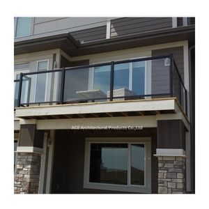 <span class=keywords><strong>Barandilla</strong></span> de Aluminio y Vidrio de Diseño Simple y Económico para Balcón/<span class=keywords><strong>Barandilla</strong></span> de Escalera - Product Image 4