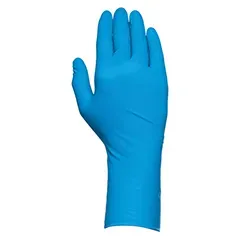 Guanto Juba - 575BL 7/S Nitrile - Colore: Azzurro - Industria alimentare e lavorazione alimenti. Servizi di pulizia. - Product Image 2