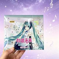 Vente en gros de jouets authentiques Kayou Hatsune Mikus pour filles, cadeaux mignons, collection d'anime japonais, cartes de jeu de société