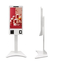 Écran tactile capacitif de 32 pouces, résolution 1920x1080, luminosité de 350 nits, imprimante, scanner, commande en libre-service, paiement, restaurants