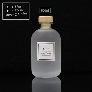 Bán Buôn <span class=keywords><strong>250</strong></span> <span class=keywords><strong>Ml</strong></span> 500Ml Rỗng Chai Rượu Vang Whiskey Chai Thủy Tinh - Product Image 5
