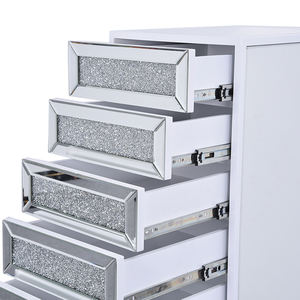 الصدر ذو المرايا الحديثة بتصميم عتيق ، 9 أدراج ، غرفة المعيشة OEM ، لأثاث المنزل أو الفندق - Product Image 3