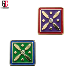 Épinglette en métal personnalisée d'usine avec drapeau Kaviani (Derafsh Kaviani) - Symbole persan ancien de la liberté et de l'unité - Épinglette en émail - 12 ans d'expérience - Product Image 5