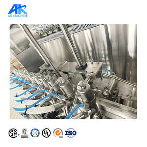 Máquina de llenado de botellas de vidrio de vinagre de manzana completamente automática Máquina de llenado de líquidos viscosos de inyección intelectual - Product Image 5