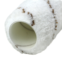 Recharge de rouleau de remplacement de peinture murale Sanfine 230mm manchon de couverture de rouleau en microfibre de style américain avec bande grise