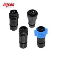 Connecteur industriel étanche M19 série IP67 mâle/femelle à verrouillage rapide pour éclairage LED, automatisation, OEM, ODM, broches personnalisées