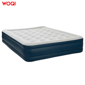 Pour WOQI grand <span class=keywords><strong>matelas</strong></span> <span class=keywords><strong>gonflable</strong></span> en PVC avec pompe intégrée coussin multi-personnes Portable pour le sommeil voyage Camping pour la <span class=keywords><strong>randonnée</strong></span> - Product Image 2