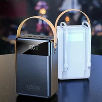 Offre Spéciale – Batterie Externe Portable 120W à Charge Rapide, Grande Capacité 160000 mAh, pour Extérieur et Ordinateur Portable