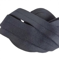 Bande élastique en polyester 100% sur mesure, matériau et taille personnalisés, pour vêtements, sacs, chaussures et textiles de maison