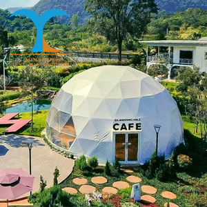 Tienda de campaña de cúpula <span class=keywords><strong>Glamping</strong></span>, tragaluz y ventanas de ventilación, tienda de boda multicolor a prueba de viento para <span class=keywords><strong>Glamping</strong></span> Nature Resort, novedad - Product Image 3