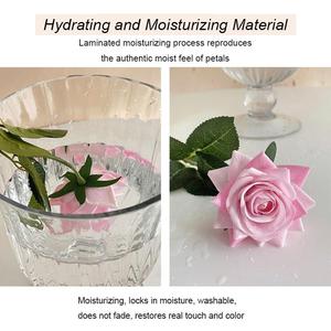 Trong Kho Màu Xanh 43Cm Duy Nhất Thân Cây Giữ Ẩm Tăng 10 Màu Sắc Bất Động Cảm Ứng Nhân Tạo Hoa Cho Đám Cưới Trang Trí Sân Khấu - Product Image 6