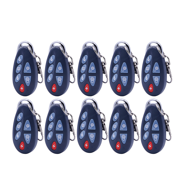 10pcs 433MHz 868MHz Wireless Remote Control Arm Disarm SOS Button for Focus Alarm Panel ST-IIIB ST-IV ST-VGT ST-V ST-IVB HA-VGW