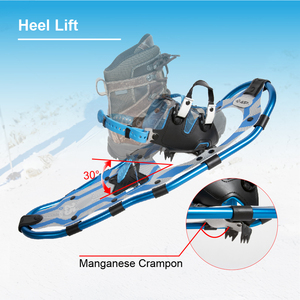 XATP Meilleure Qualité BSCI Cadre en Aluminium Plateau en HDPE Sangle à 1 trou de fixation Lève-talon Crampons à neige Fournisseur de skis - Product Image 6