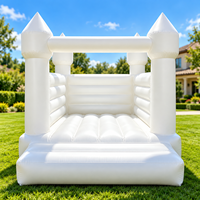 Château gonflable mini de 6 pieds en PVC pour enfants, idéal pour les fêtes d'anniversaire, les événements de jardin, la location, avec service OEM ODM personnalisé