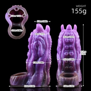 Nueva Funda para Pene con Textura Realista de Pulpo, Anillo Antideslizante, Juguete Sexual para Hombres, Retrasa la Eyaculación - Product Image 6